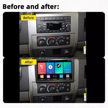 Для Dodge Dakota 2009 - 2011 2 Din Android Car Radio Navigation WIFI FM GPS Multimedia Player Autoradio Head Unit Audio Stereo