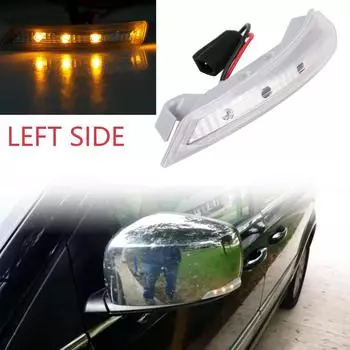 Для Dodge Grand Caravan/Chrysler Town Country 2010-2016 Canbue, зеркало заднего вида с боковым крылом, светодиодный индикатор указателя поворота 68052079AC Left Side