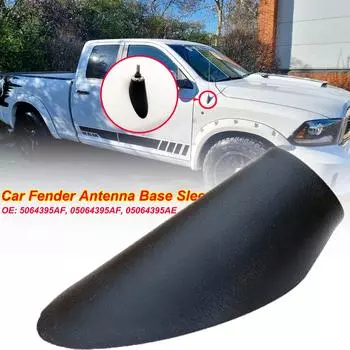 Для Dodge Ram 1500 2500 3500 4500 5500 черный автомобильный адаптер антенны крышка 5064395AF сменная автомобильная защитная декорация чёрный