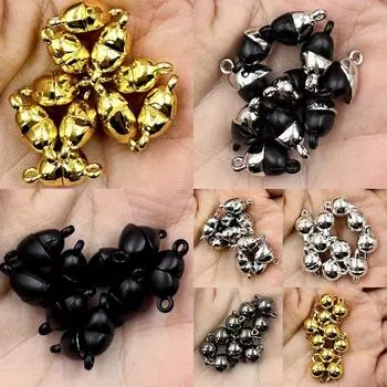 Для дома, 10 шт., женский браслет с бусинами «сделай сам», магнитный шарик любви, ювелирные изделия ручной работы, аксессуары, подарки, ожерелье Gold Heart