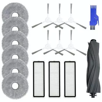 Для Dreame L10S Ultra/L10 Ultra/Xiaomi X10 Plus, для Dreame L10S Pro основная боковая щетка HEPA-фильтры запасные части ткани для швабры CHINA