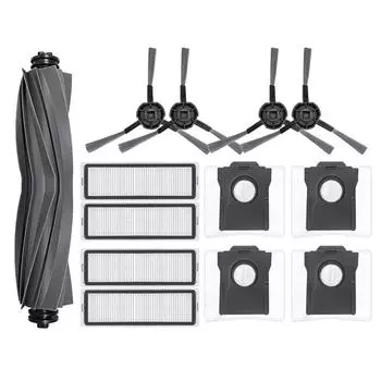 Для Dreame Mova S10 Plus сменная основная боковая щетка HEPA фильтр пылесборник запасные части аксессуары