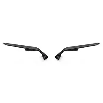 Для Ducati Panigale V2 955 V4 1100 2020-2024 боковые зеркала заднего вида Регулируемое вращающееся зеркало заднего вида с ветровым крылом чёрный