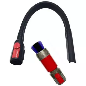 Для Dyson V7 V8 V10 V11 V15 Гибкая щелевая насадка и бесследная пылевая щетка для чистки автомобиля и углов CHINA