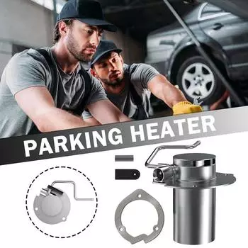 Для Eberspacher Airtronic D2 5KW стояночный отопитель горелка вставка горелки камера сгорания горелка с прокладкой 252069100100 серебряный