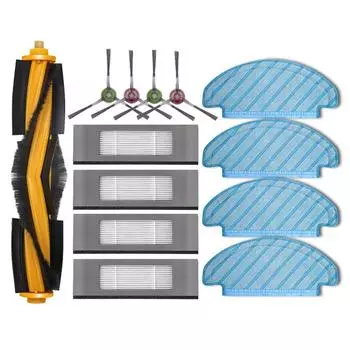 Для Ecovacs Deebot N8 / N8+ / N8 Pro+ / N8 Pro+ Plus запасные части аксессуары основная боковая щетка фильтр Hepa тряпка для швабры CHINA