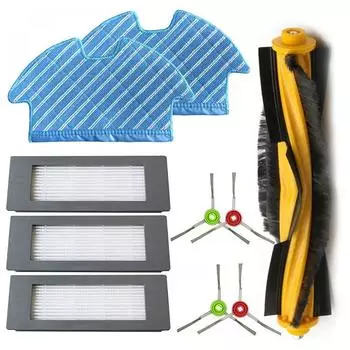 Для Ecovacs Deebot Ozmo 900, фильтрующая щетка, набор ткани для швабры, детали пылесоса CHINA