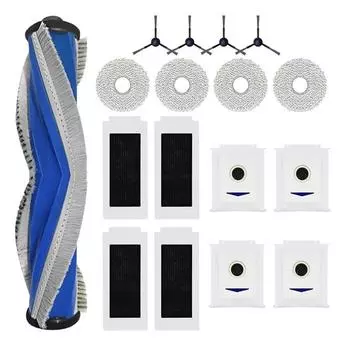 Для ECOVACS DEEBOT T30 PRO Omni Parts Roller Main Side Brush Hepa Filter Mop Cloth Пылесборники Аксессуары