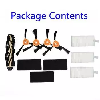 Для ECOVACS N79T фильтр + комплект щеток, аксессуары для робота-пылесоса, прочный