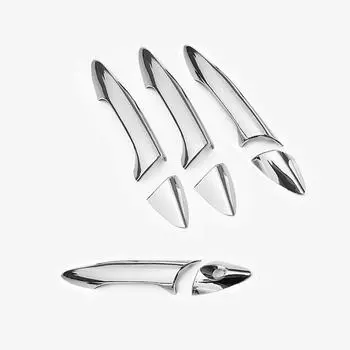 Для Elantra 2011 2012 2013 2014 2015 хромированная отделка дверной ручки комплект