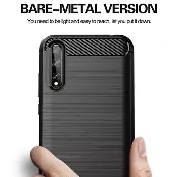 Для Enjoy 10s Huawei Y8P мягкий матовый чехол противоударный силиконовый чехол для телефона p smart s y8p противоударные матовые чехлы Enjoy 10S чёрный