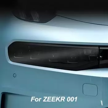 Для фар ZEERK 001 черная тонировочная пленка из ТПУ, модификация для стайлинга автомобиля, легкая защитная пленка прозрачный