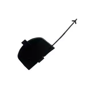 Для FIAT 500 500C 312 2007-2015 Решетка переднего бампера автомобиля Крышка заглушки буксировочной проушины Черная грунтованная Крюк Автозапчасти для замены 735456794 чёрный