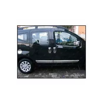 Для Fiat Fiorino хромированная накладка боковой двери 4 двери 2008 г.в. P. Совместимость со сталью