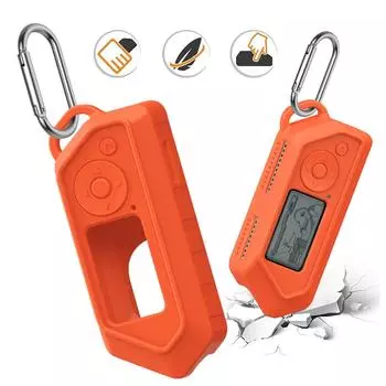 Для Flipper Zero силиконовый защитный чехол ударопрочный антицарапающий мягкий защитный чехол для игровых аксессуаров Flipper Zero