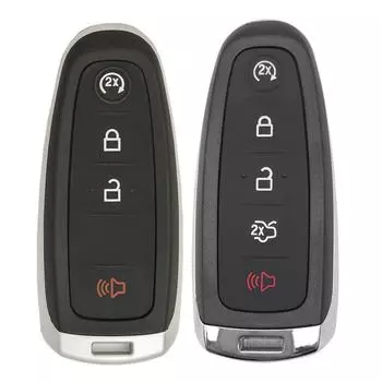 Для Ford C-Max Fiesta Focus 2011-2017 3 ключа бесключевого доступа дистанционный брелок 3 кнопки смарт-дистанционный ключ чехол