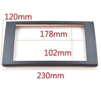 Для Ford Double Din Stereo Fascia Fitting Kit Surround Wiring Adapter Facia Panel Аксессуары для интерьера Замена аудиопанели