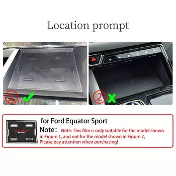 для Ford Equator Sport противоскользящий коврик для паза в двери подставка для стакана аксессуары для интерьера ПВХ