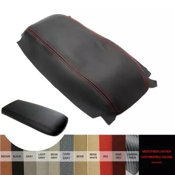 Для Ford Explorer 1995 1996 1997 1998 1999 2000 2001 автомобильные аксессуары центральный подлокотник коробка кожаный чехол из микрофибры чёрный