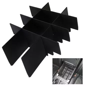 Для Ford F150 2015-2019 Автомобильный органайзер для подлокотника центральной консоли, лоток для хранения, аксессуары, разделитель органайзера центральной консоли