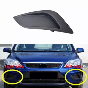Для Ford Focus 2009 2010 2011 2012 седан, крышка противотуманной фары, корпус противотуманной фары, решетка переднего бампера, крышка лампы дальнего света, нет 1PCS left side