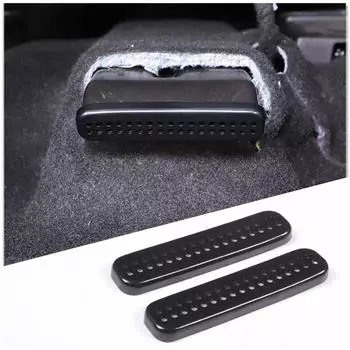 Для Ford Maverick 2022 аксессуары для стайлинга автомобилей под сиденьем, кондиционер, воздуховод, вентиляционная решетка, защитная решетка чёрный
