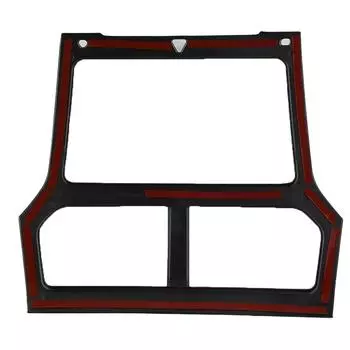 Для Ford Navigation Covers Внутренняя панель приборов Консоль навигации Крышка Отделка для Ford Explorer 2011-2015 ABS Матовый Пластик Крышка CHINA