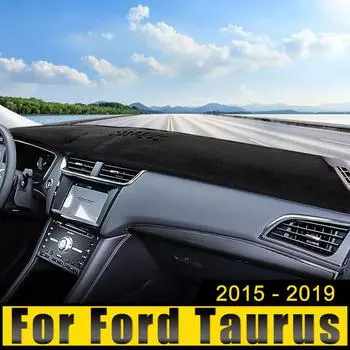 Для Ford Taurus 2015 2016 2017 2018 2019 Крышка приборной панели автомобиля, защитная накладка от солнца, анти-УФ-ковры, нескользящие коврики, аксессуары чёрный