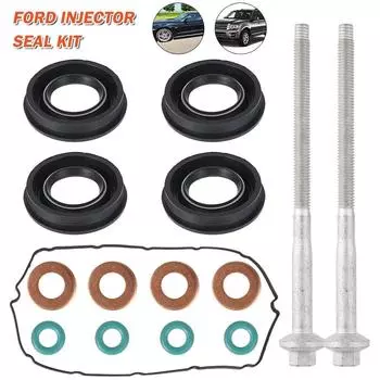 Для Ford Transit Mk7 2.2 Tdci инжектор уплотнения болты прокладка крышки коромысла 1372490 bolts+seal как