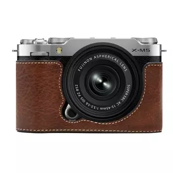Для Fujifilm BEADY FUJIFILM XM5 эксклюзивный чехол-ручка xm5 PU кожаный чехол-ручка коричневый X-M5 x-m5