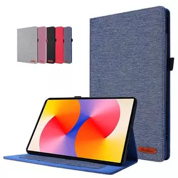 Для Funda Huawei MatePad SE 11 2024 Чехол 11 дюймов Мягкий ковбойский чехол-книжка с подставкой для Coque Huawei Matepad Se 11 Чехол-книжка Matepad SE 11 inch синий