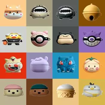 Для Galaxy Buds FE чехол милый мультяшный силиконовый чехол для наушников Samsung Buds 2 Live Pro беспроводная гарнитура защитный чехол Galaxy Buds2