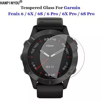 Для Garmin Fenix 6 6X 6S Pro Sports SmartWatch закаленное стекло 9H 2.5D Премиум защитная пленка для экрана