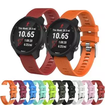 Для Garmin Forerunner 245 245M 645 Vivoactive 3 силиконовый ремешок для часов для Samsung Galaxy Watch Active 2/42 мм браслет Correa For Garmin For Samsung зелёный