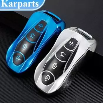 Для Geely Atlas Pro Boyue Tugella Azkarra FY11 Emgrand GS X6 SUV EC7 Модный чехол для ключей из ТПУ, защитный чехол для ключей, брелок, аксессуары красный