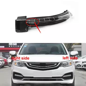 Для Geely Vision 2018 автомобильные аксессуары наружное зеркало Reaview указатель поворота мигалка индикаторная лампа 1PCS left side