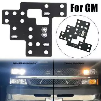 Для GM All Light On Module для Silverado 1500/2500/3500 1500/2500/3500 2003-2007 GM Classic Full Size SUV FPE-GM 37 чёрный