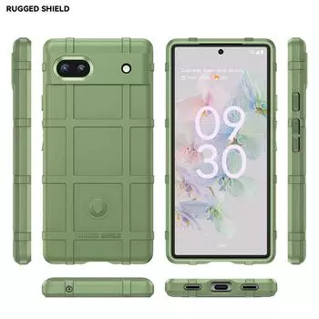 Для Google Pixel 7 Pro Pixel7 7Pro 6 A 6A pixe7pro задняя крышка толстый твердый грубый тактический усиленный защитный чехол для мобильного телефона Pixel 7 Pro чёрный