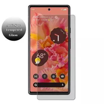 Для Google Pixel 8a 7 6 антишпионская антиподглядывающая защита конфиденциальности закаленное стекло защитная пленка для экрана 1 Pcs (Pixel 6) серый