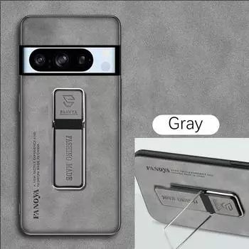 Для Google Pixel 9 Pro XL 9pro Skinsheep кожаный защитный чехол для камеры для Pixel9 8pro 7pro 8A 7A 6A магнитный держатель подставка защитный чехол For pixel 9 чёрный