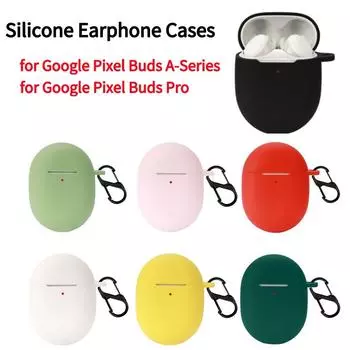 для Google Pixel Buds A-Series силиконовый чехол беспроводной чехол для зарядки наушников защитный чехол для темно-синий