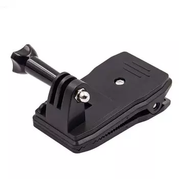 Для GoPro Крепление для аксессуаров Зажим для рюкзака GoPro Крепление для шляпы Для GoPro Hero 2 3 3+ Быстрый зажим чёрный
