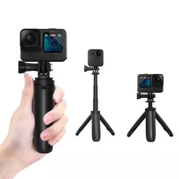 для Gopro Vlog Tripod складной штатив мини портативный монопод для Go Pro Hero 11 10 черный Session Osmo экшн-камера аксессуар