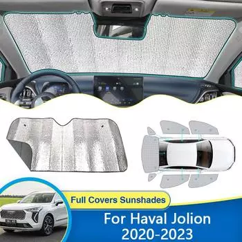 Для Great Wall Haval Jolion 2022 2023 Солнцезащитный козырек для окон, накладка, шторы, защита лобового стекла автомобиля Rear Windshield