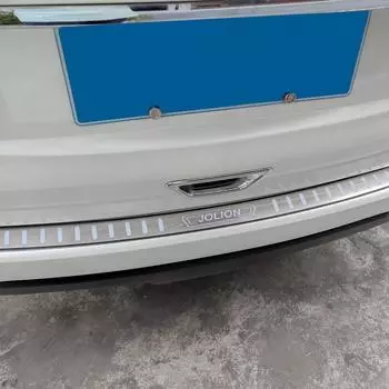 Для GWM Haval Jolion автомобильные аксессуары, накладка багажника, нержавеющая сталь, защита заднего бампера, наклейка на порог, Стайлинг 2022 серебряный