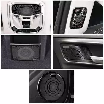 Для GWM Tank 300 2024 2024 аксессуары автомобильный дверной динамик крышка отделка передний чтение звук клаксон анти удар нержавеющая сталь крышка