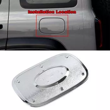 Для GWM Tank 300 2024 2024 Chrome Styling Oil Fuel Tank Cap Cover Trim Outer Accessories Garnish Decor Sticker Color Refit
