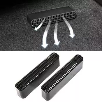 Для GWM Tank 300 2024 2024 Под сиденьем Пол Обогреватель переменного тока Воздуховод Решетка Вентиляционного отверстия Крышка Отделка Защитный колпачок Защита от засорения мусором чёрный