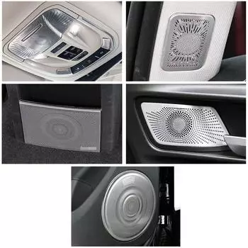 Для GWM Tank 300 2024 2024 рамка вентиляционного отверстия воздухозаборника крышка противоударной пластины лампа для чтения дверца аудиозвук динамик крышка громкоговорителя