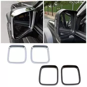 Для GWM Tank 300 2024 2024 внешние аксессуары часть ремонта хром зеркало заднего вида дождь бровь непроницаемая рамка отделка карбоновая наклейка